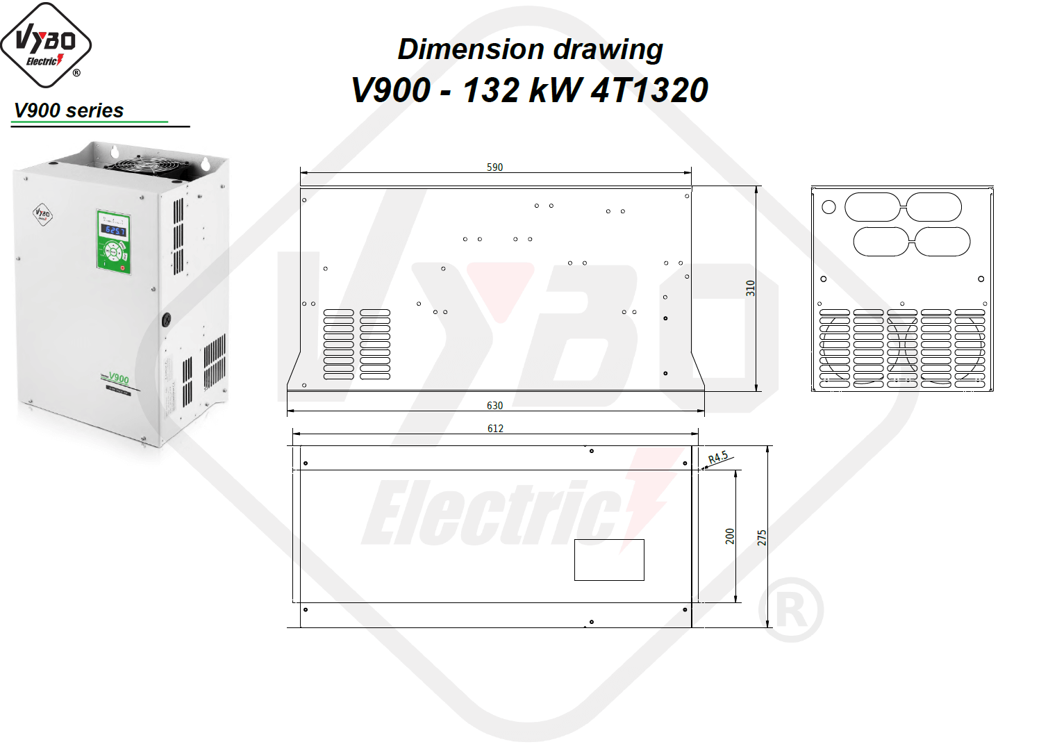 Dimenziós rajz 4T1320