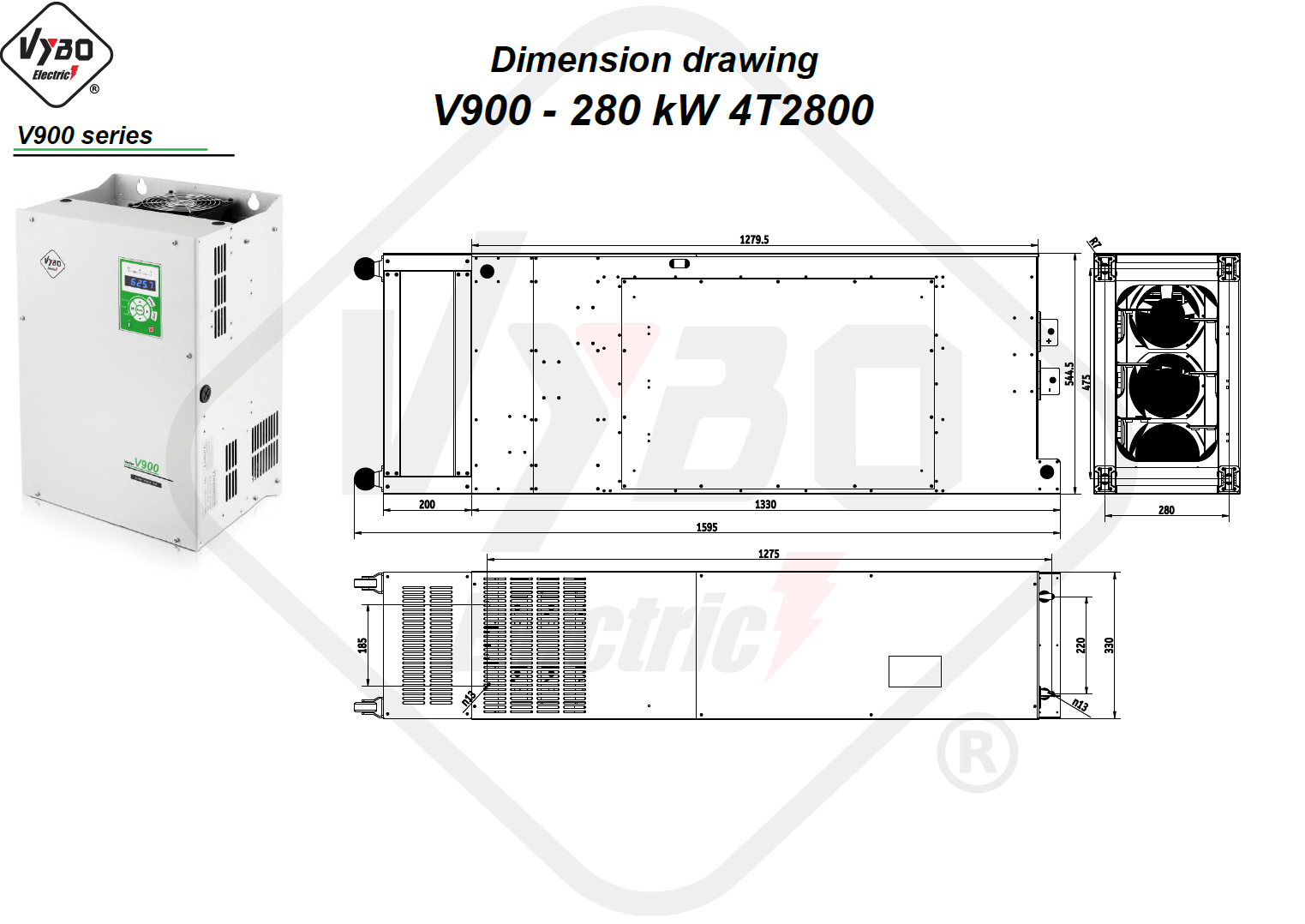 Dimenziós rajz 4T2800