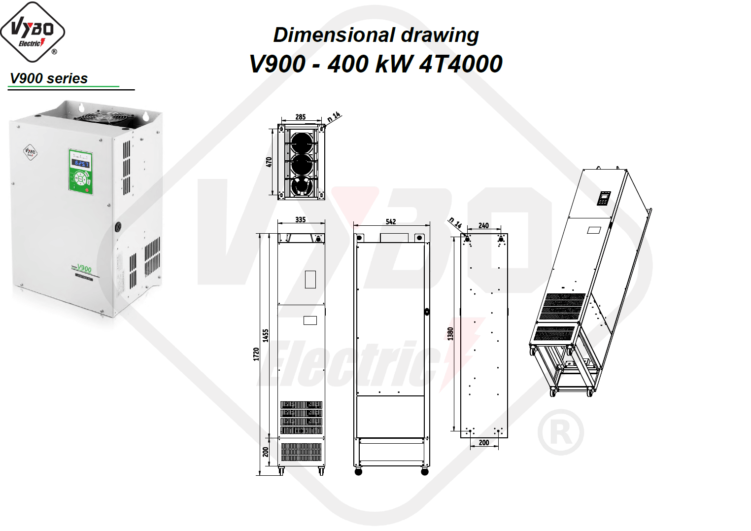 Dimenziós rajz 4T4000